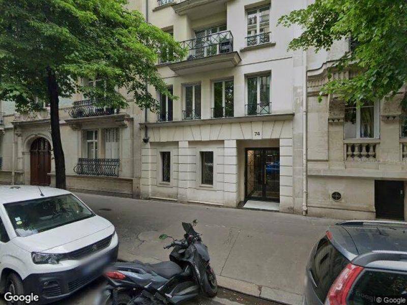 Location de box (sous-sol) - Paris 16 - 74 avenue Mozart