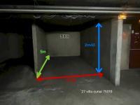 Location Parking privé Paris 75019