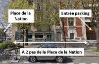 Parking privé a 2 pas de la Place de la Nation