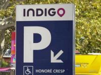 Place de parking au centre de grasse