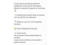 Parking à louer - Genève - 7 rue Des Battoirs
